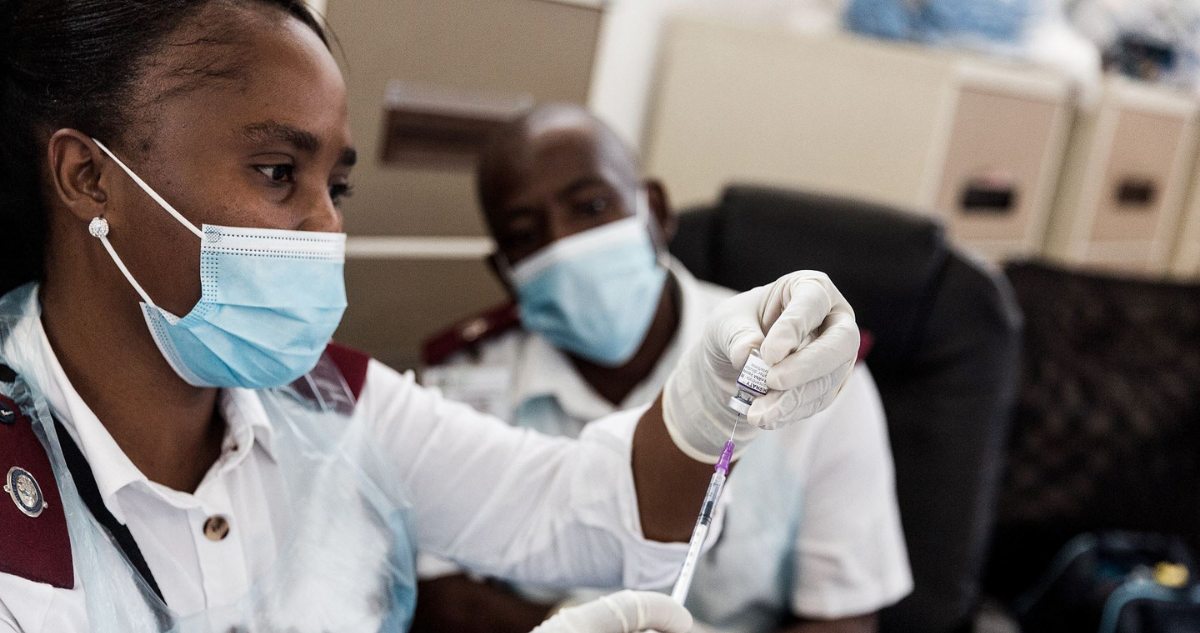 Detectan variante covid en Sufáfrica