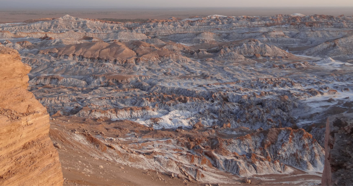 cristales en desierto de Atacama