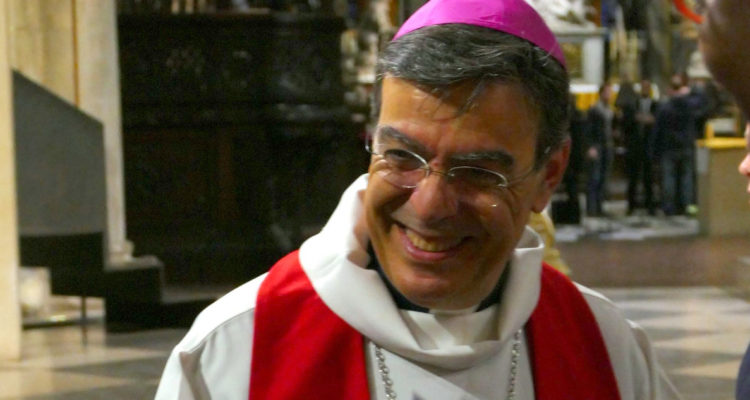 El renunciado arzobispo de París, Michel Aupetit.