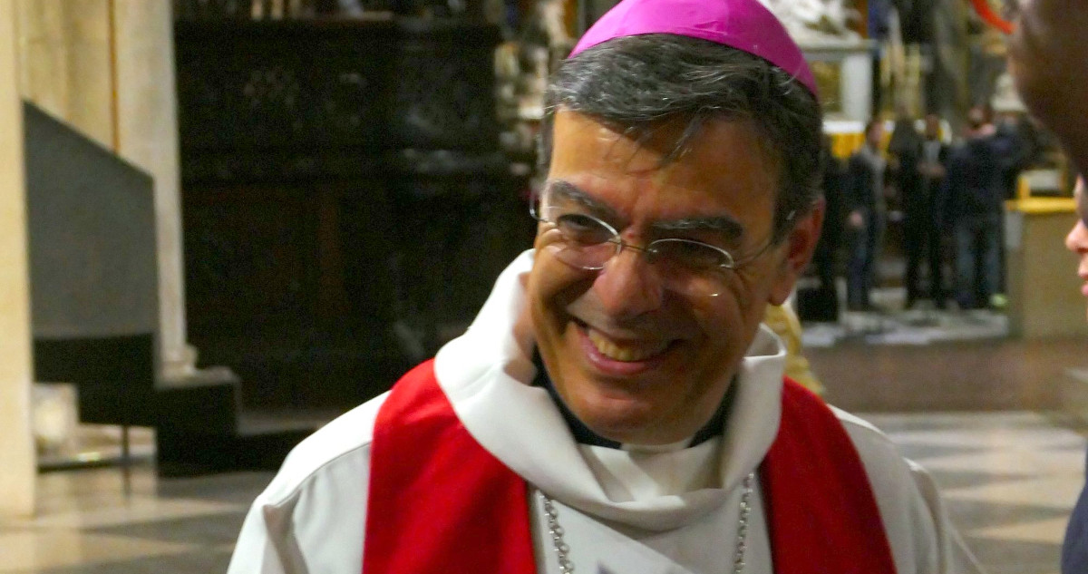 El renunciado arzobispo de París, Michel Aupetit.