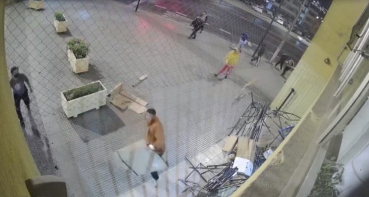 Registran ataque con piedras y estoques a la Municipalidad de Antofagasta