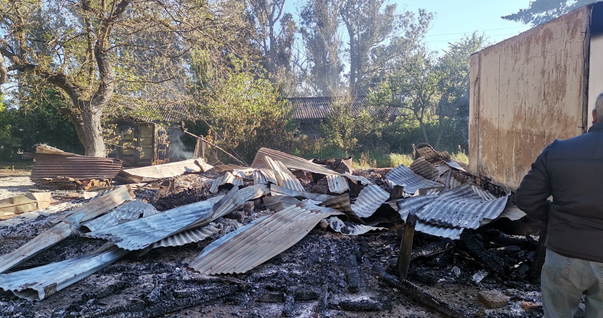 Rathgeb y ataque incendiario en su predio: “Estos dementes no me van a impedir cultivar mi tierra”