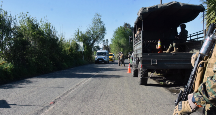Confirman aumento de militares en La Araucanía para las elecciones.