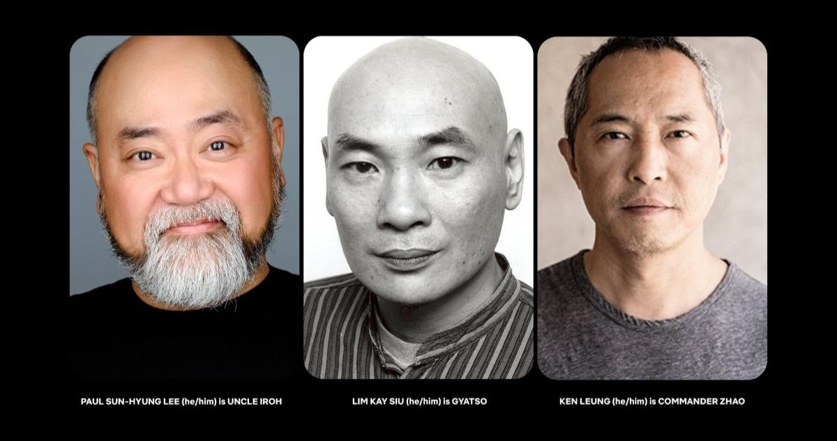 Nuevos actores de live action de "Avatar: La leyenda de Aang"