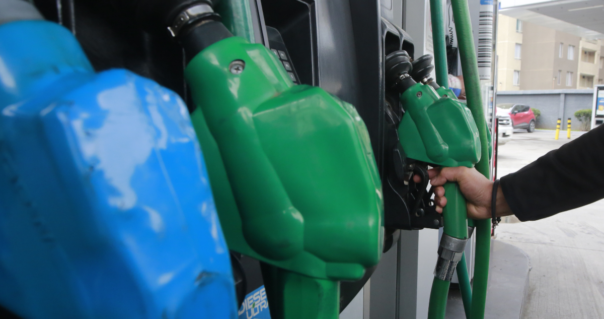 Bencinas gasolinas se mantienen al alza pero gas licuado reporta primera caída en meses