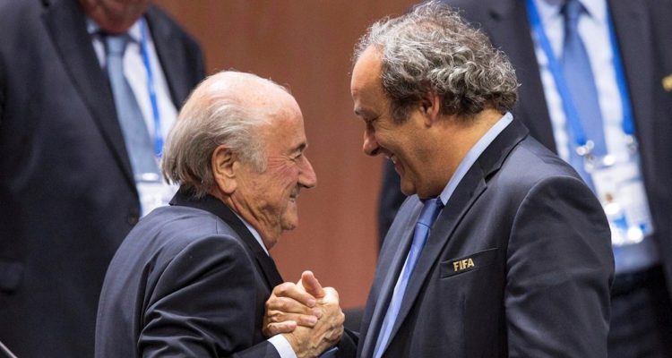 Blatter y Platini