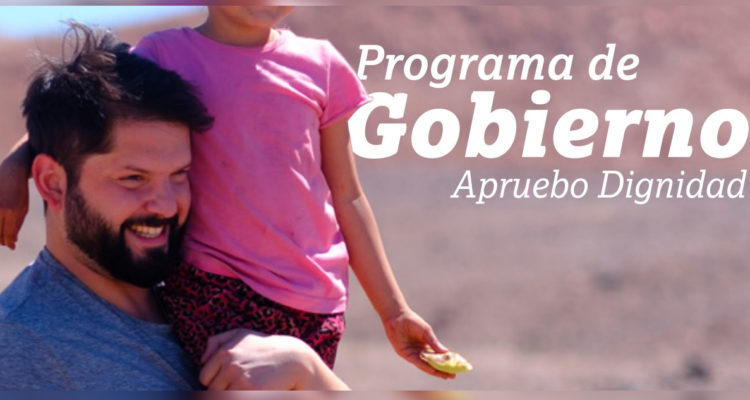 Boric presenta programa de gobierno a 20 días de elecciones y descarta haberlo escondido