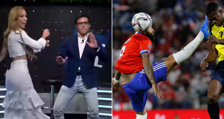 En la TV ecuatoriana se burlaron de Arturo Vidal.