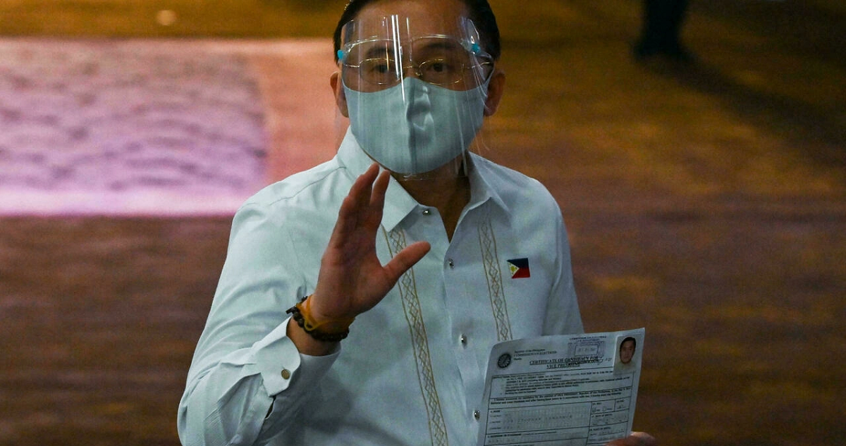 El senador Christopher Go.