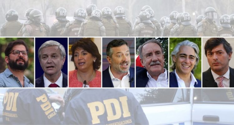 Propuestas de candidatos en seguridad