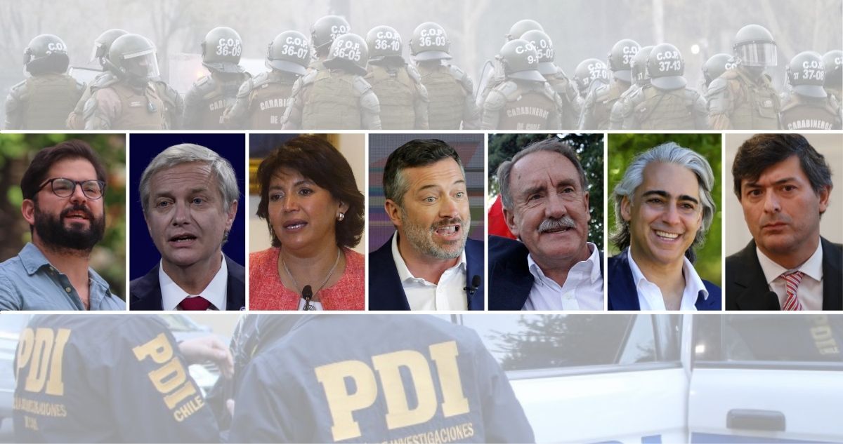 Propuestas de candidatos en seguridad
