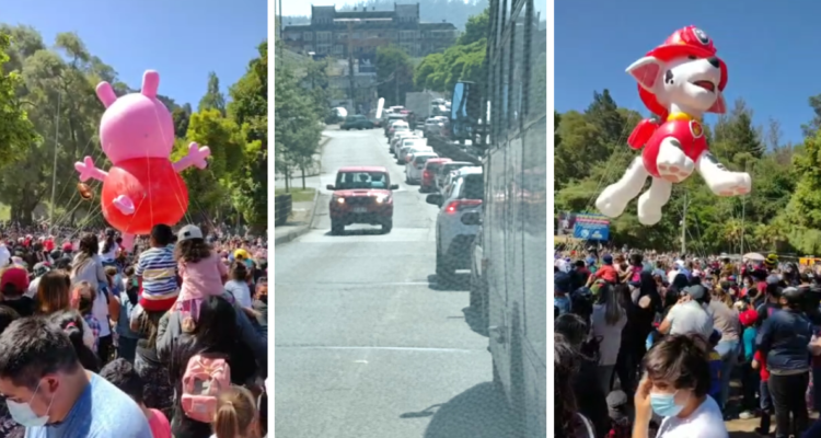 Globos inflables del Paris Parade