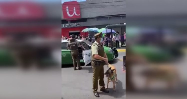 carabinero herido a bala en Iquique