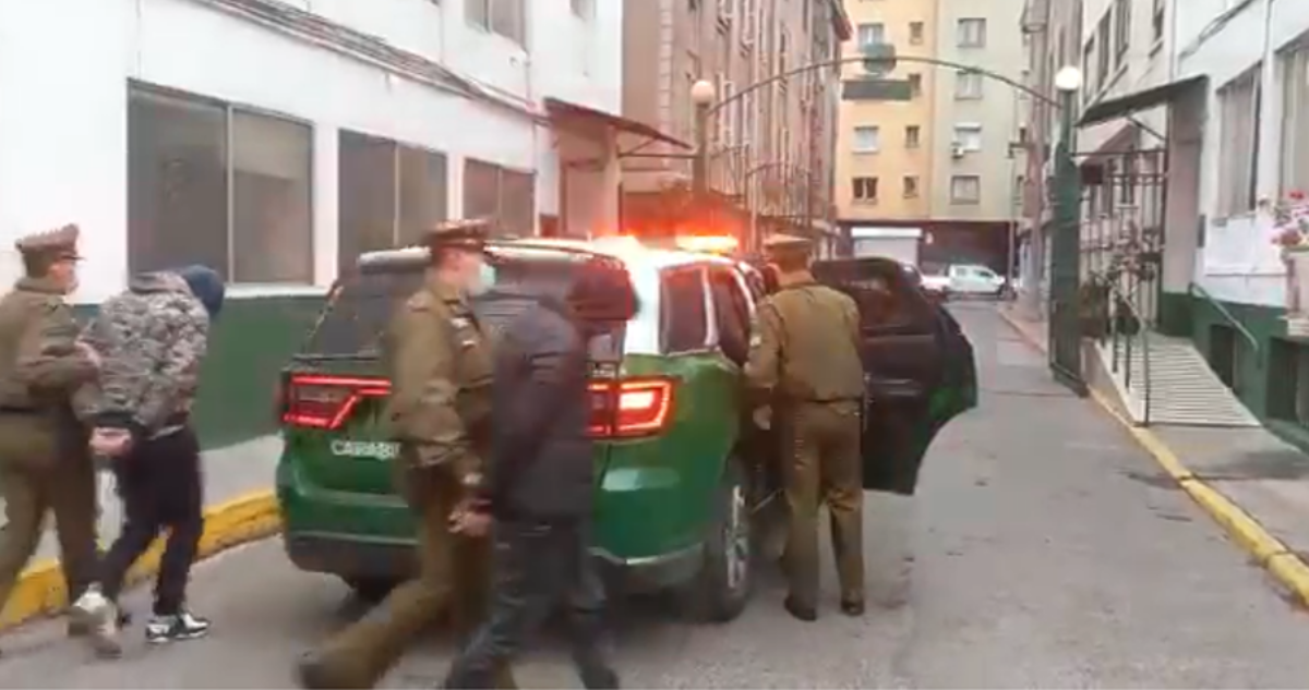 Banda detenida por Carabineros