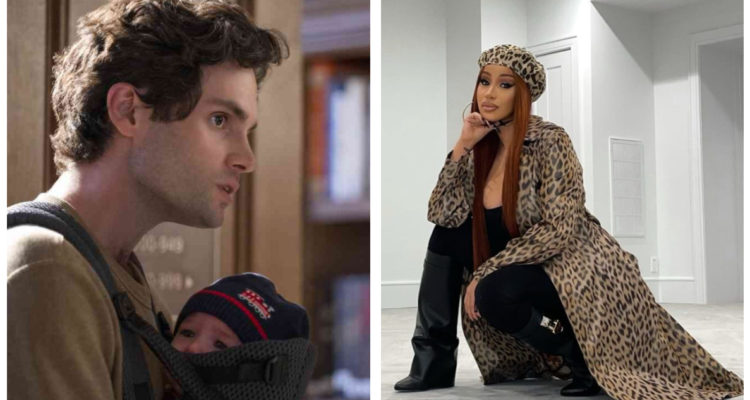 El personaje de “You” envió una nota a la rapera y ella lo compartió en Twitter.