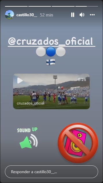 Captura | Instagram @castillo30__