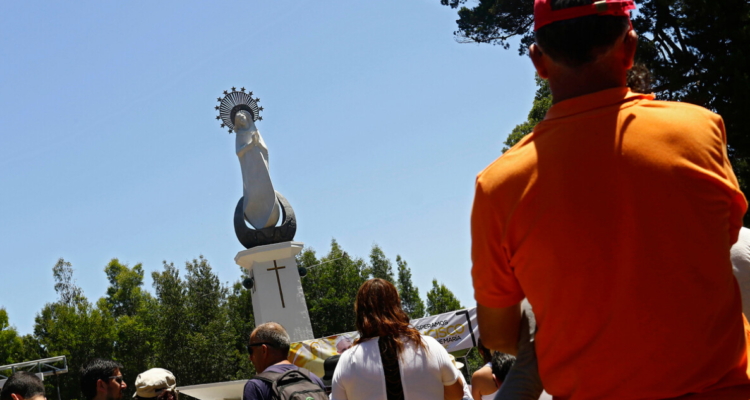 Persona en Cerro de la Virgen