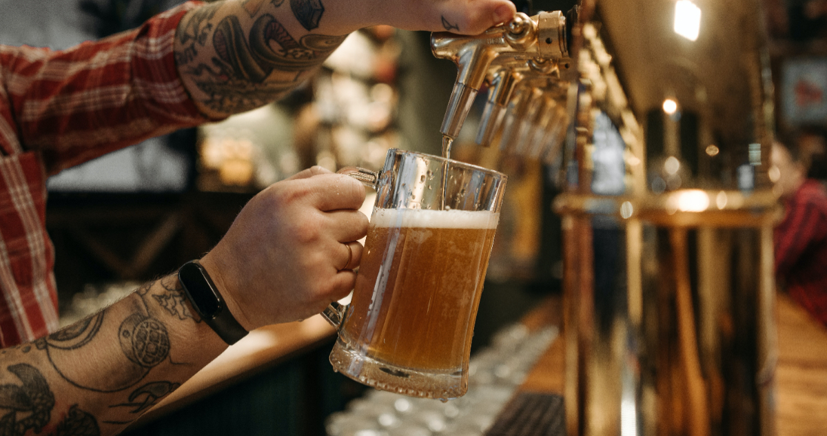 Vaso de cerveza