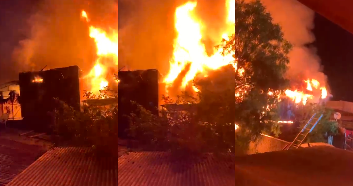 Cinco muertos y dos desaparecidos deja incendio en viviendas de Cerro Navia