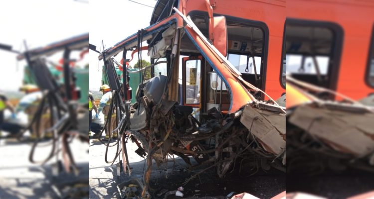 Al menos 14 lesionados deja colisión múltiple en La Pirámide: tránsito desviado