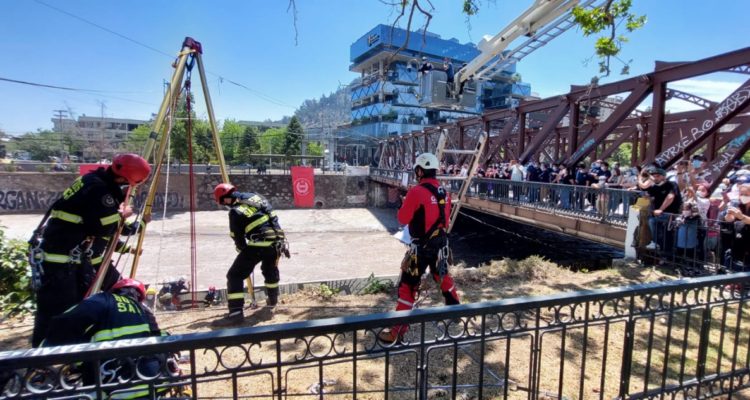 Cuerpo de Bomberos de Santiago celebró 20 años de la especialidad GRIMP