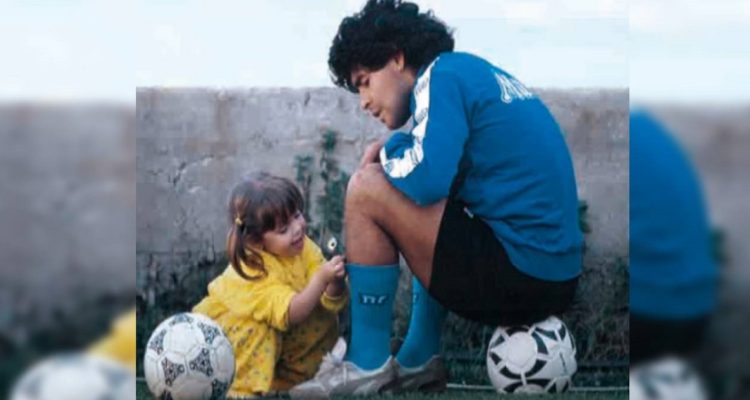 La hija de Maradona y un conmovedor mensaje