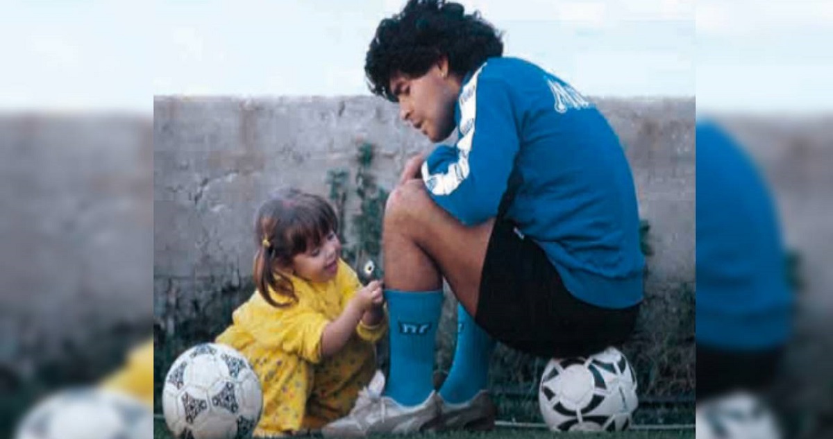 La hija de Maradona y un conmovedor mensaje