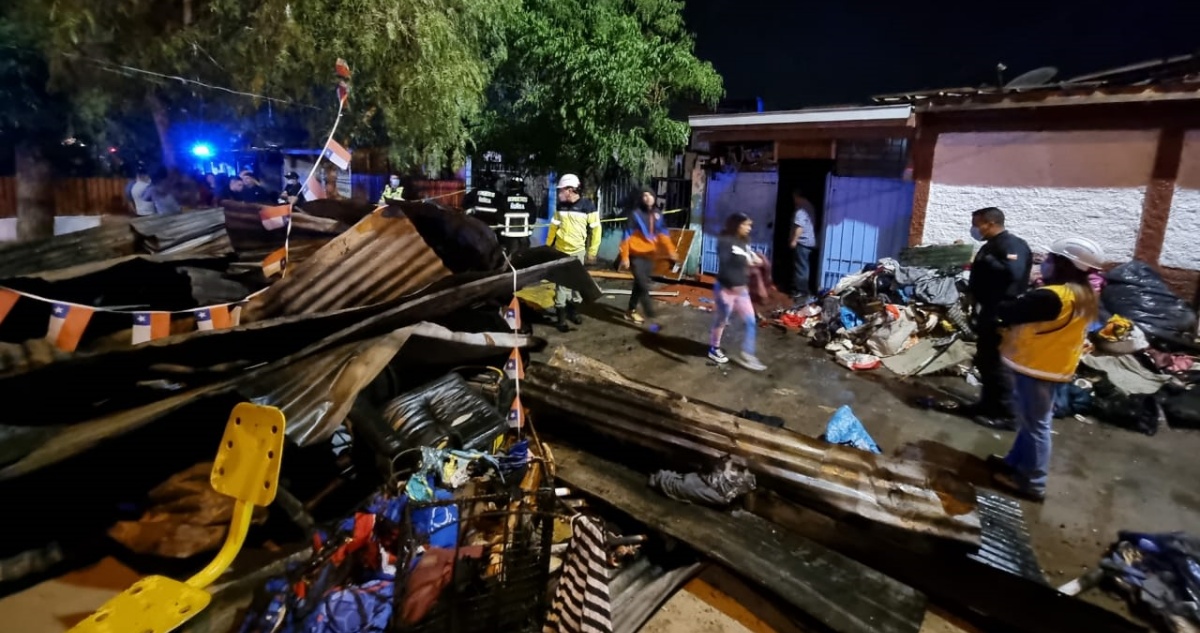 Incendio afectó siete casas y dejó a una persona muerta en La Florida