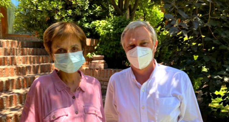 Paula Daza y José Antonio Kast