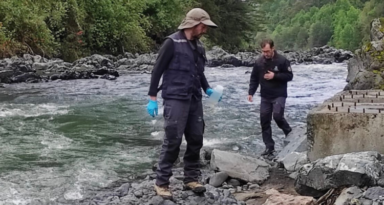 Trabajos de la SMA en río Nilahue