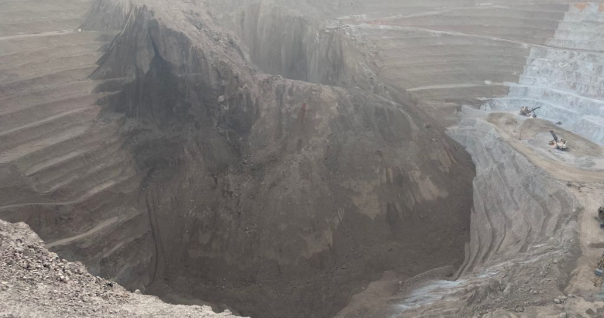 Derrumbe en mina de la empresa Codelco