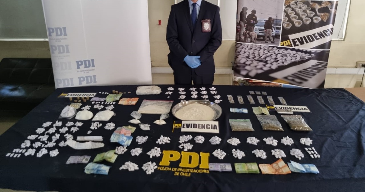 PDI incauta droga en La Pintana