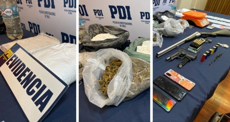 detenidos por droga y armas