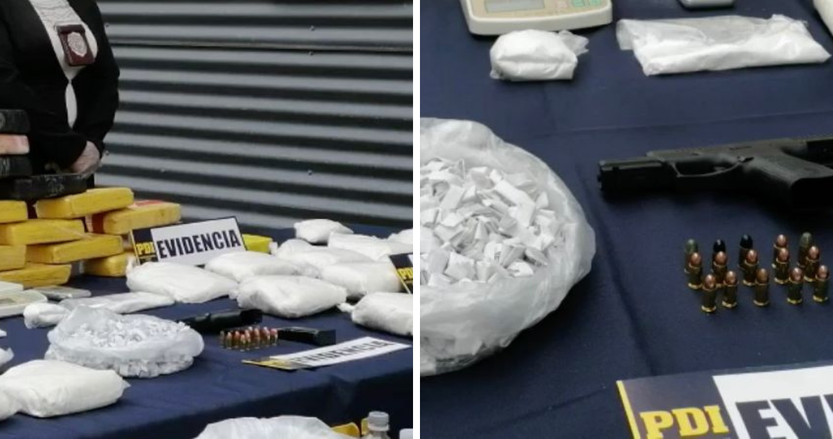 Operativo PDI en La Calera