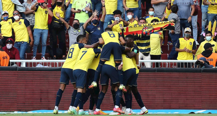 Ecuador derrotó a Venezuela por Clasificatorias.