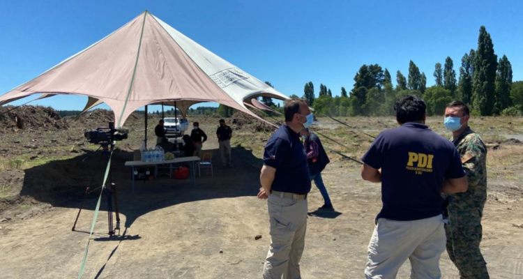 Labores de búsqueda de hombre extraviado