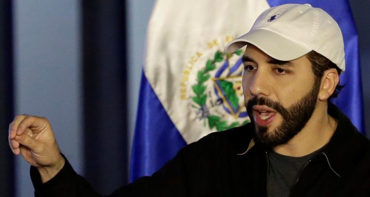El presidente de El Salvador, Nayib Bukele.