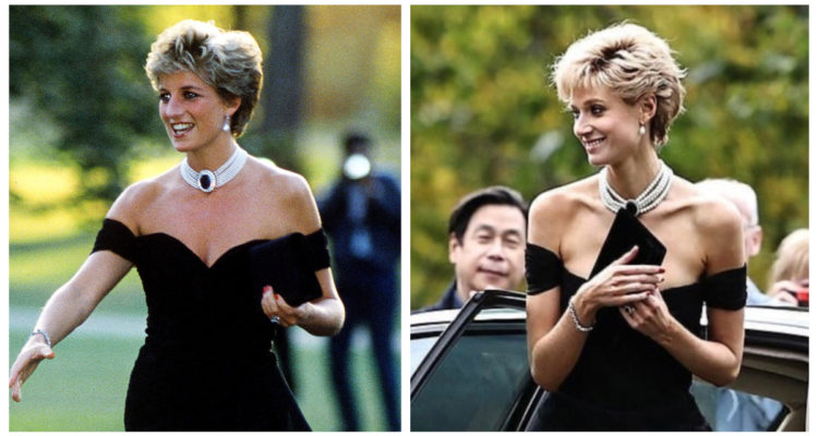 Filtran fotos de Elizabeth Debicki con "vestido de la venganza" de Diana: el parecido es increíble | TV y Espectáculo | BioBioChile
