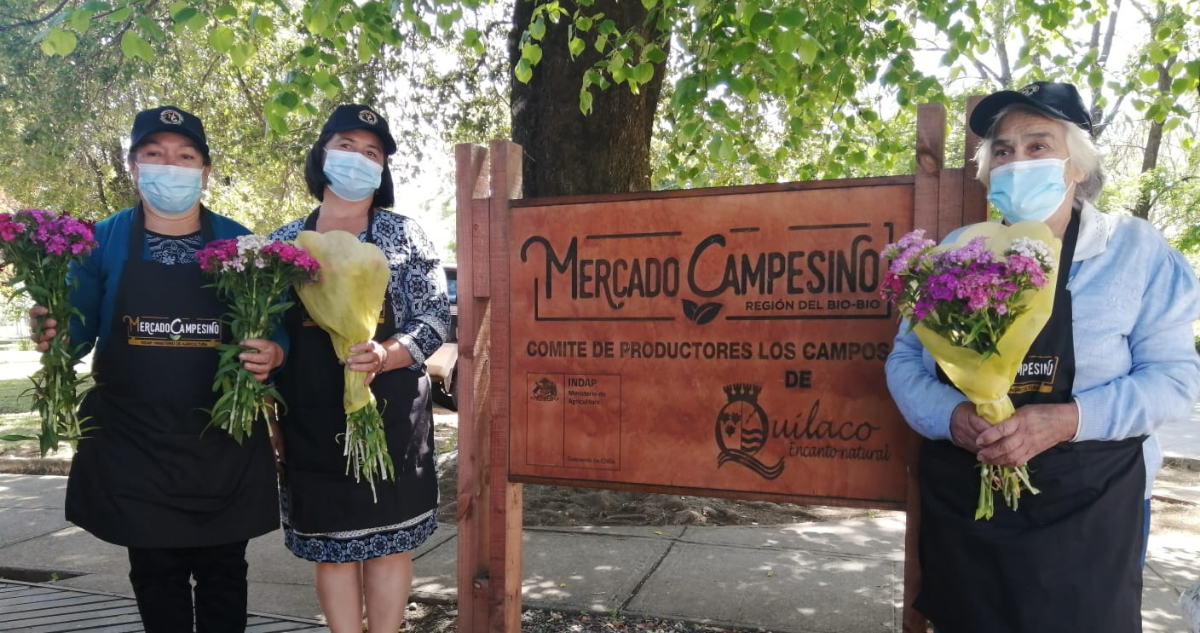 Feria de Quilaco se suma a Mercados Campesinos del país.