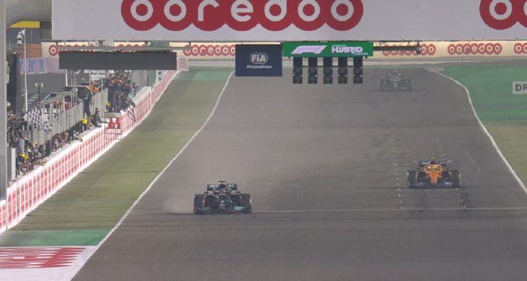 Lewis Hamilton ganó el GP de Catar de la Fórmula 1
