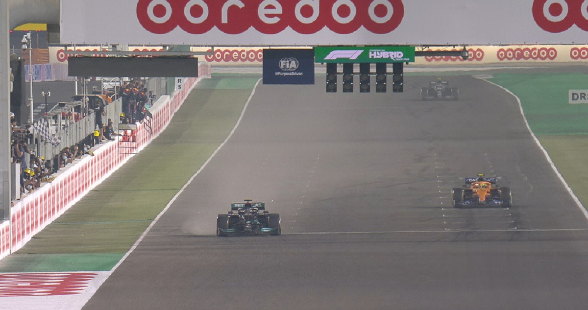 Lewis Hamilton ganó el GP de Catar de la Fórmula 1