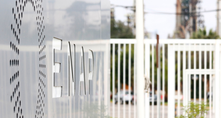 Frontis de planta de ENAP