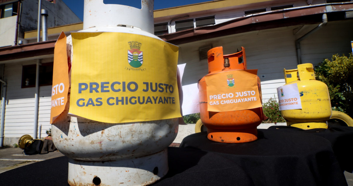 Alcalde de Chiguayante por gas licuado
