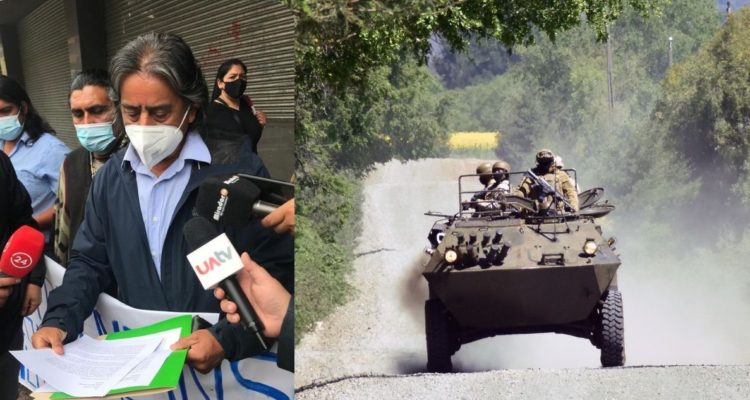 Huilcamán pide pronunciamientos por Estado de Emergencia en Macrozona Sur