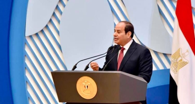 Presidente de Egipto, Abdelfattah Elsisi.