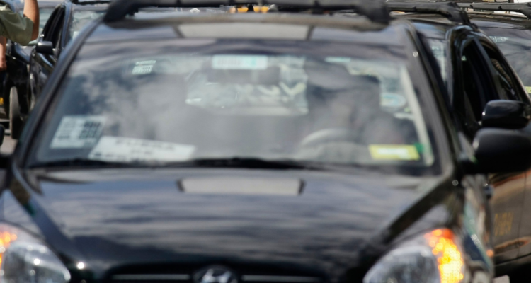 Frontis de taxi colectivo