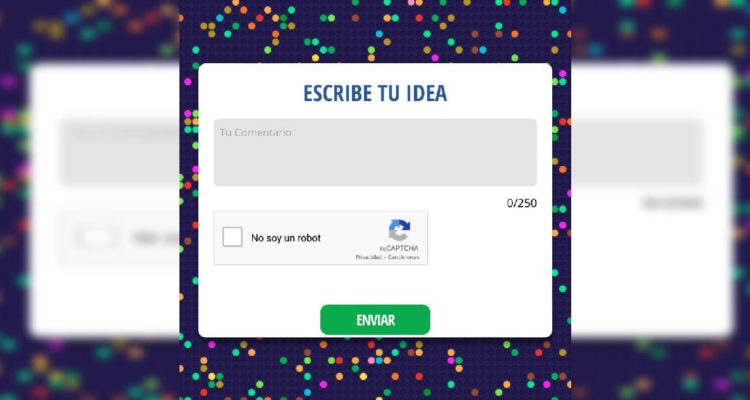 Casilla web para ideas en nueva Constitución