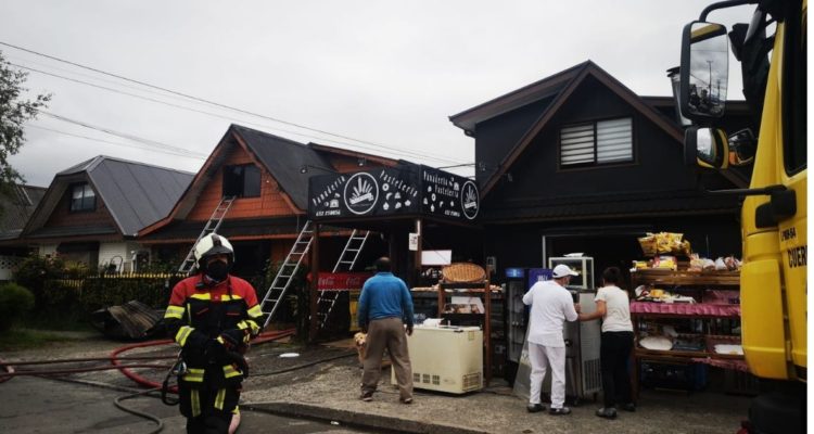 Incendio en Puerto Montt