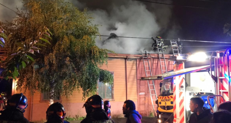 Incendio en vivienda