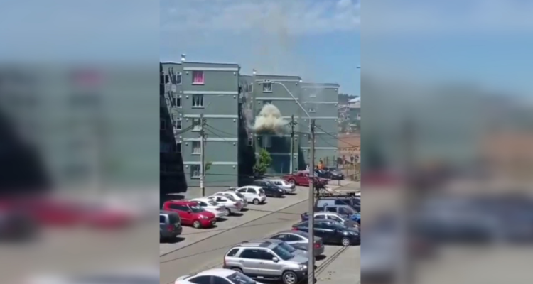 Incendio en departamento